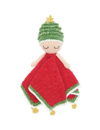 Kit uncinetto doudou coperta - Natale