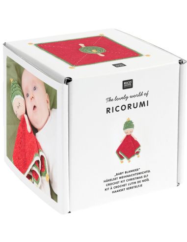 Kit uncinetto doudou coperta - Natale