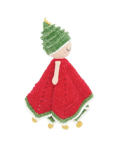 Kit uncinetto doudou coperta - Natale