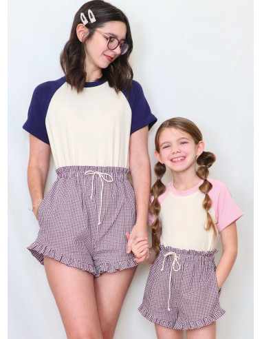 Modello di top e pantaloncini - Know Me 2123