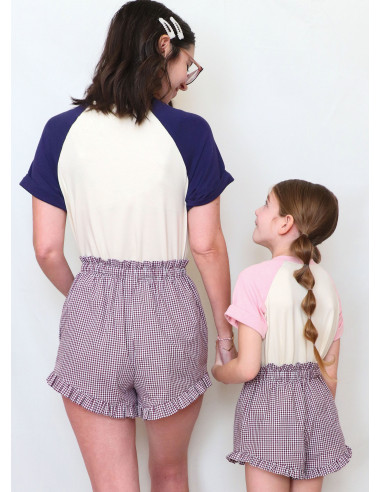 Modello di top e pantaloncini - Know Me 2123