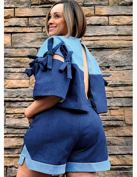 Modello di top e pantaloncini - Know Me 2127