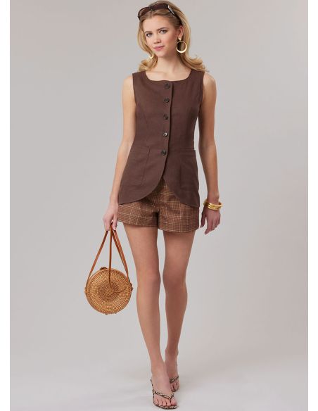 Modello di top - McCall's 8585