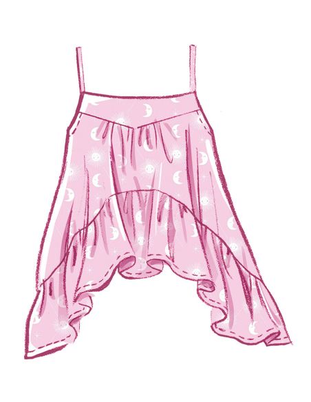 Modello per top, shorts e pantaloni - McCall's 8587