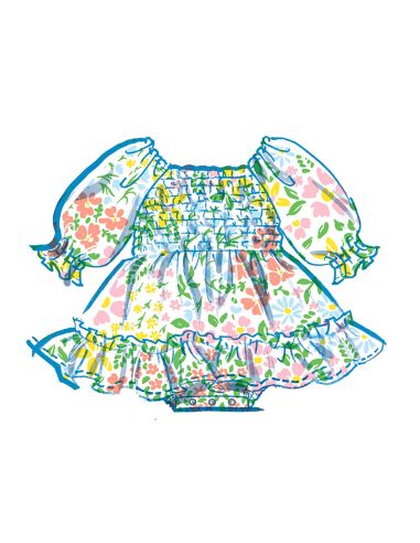 Modello di tutina e abito - McCall's 8591