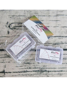 Scatola di 50 spille a T per maglieria KnitPro