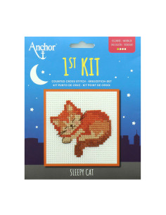 Il mio primo kit punto croce - Gatto