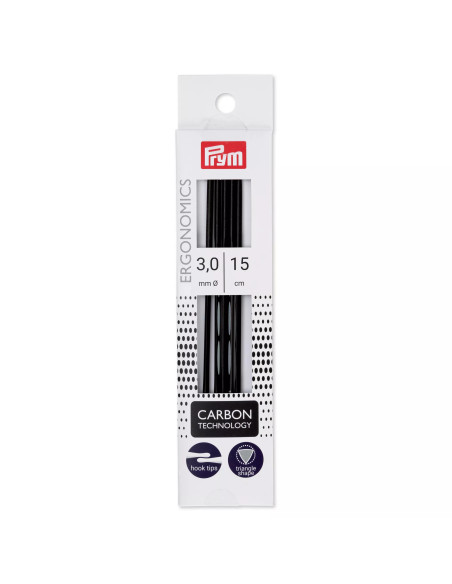 Aiguilles à tricoter à 2 pointes Prym Ergonomics