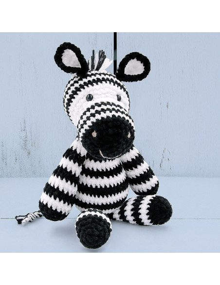 Kit uncinetto - Zebra Zéphir