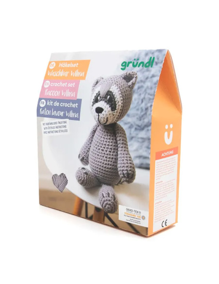 Kit per uncinetto - Wilma il procione