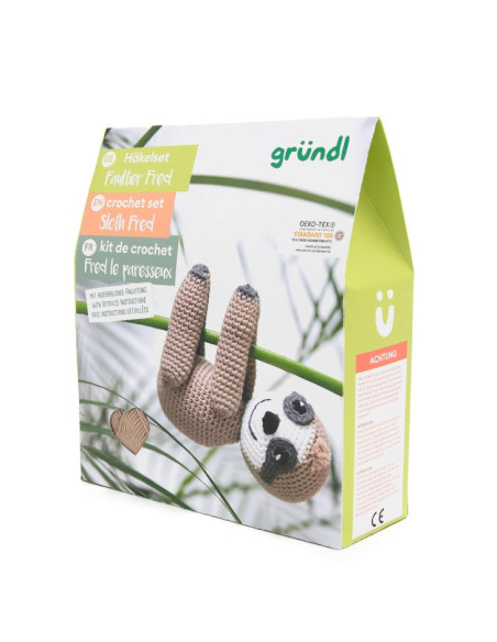 Kit per uncinetto - Fred il bradipo