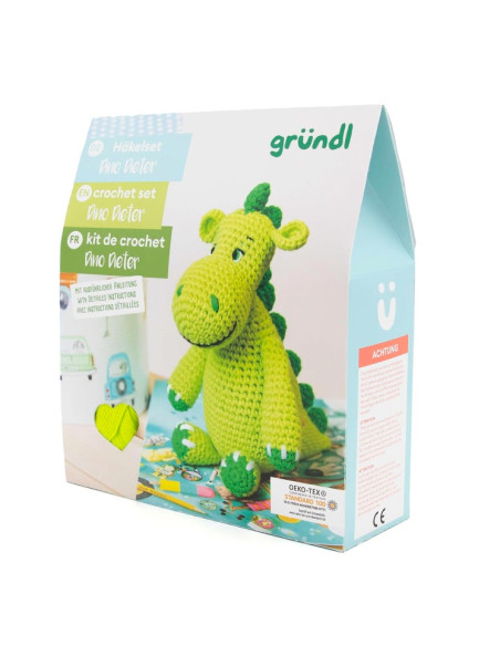 Kit per uncinetto - Dieter il dinosauro
