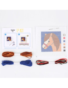 Il mio primo kit di tela - Testa di cavallo 2