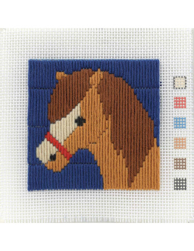 Il mio primo kit di tela - Testa di cavallo