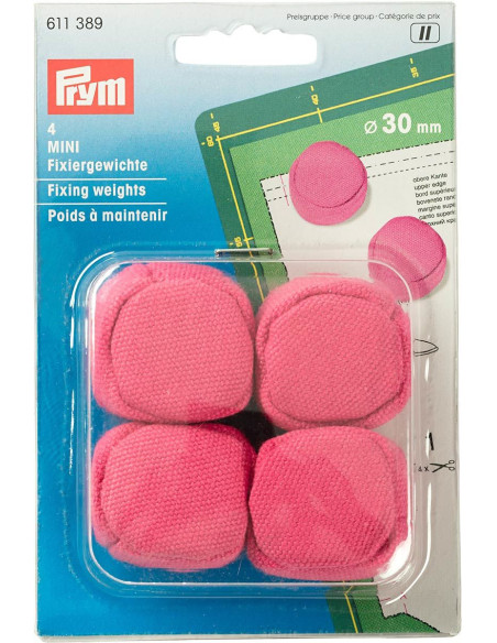 Peso da mantenere MINI 30 mm rosa