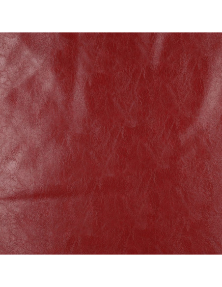 Tessuto similpelle stretch lucido per abbigliamento - Rosso