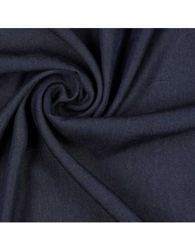 Tessuto tencel denim - Blu scuro