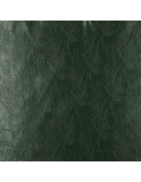 Tessuto similpelle stretch lucido per abbigliamento - Verde inglese