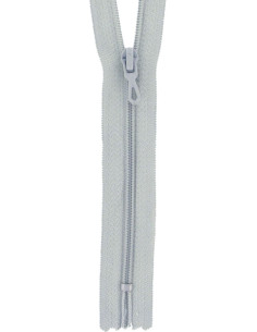 Cerniera lampo in nylon - Grigio gabbiano