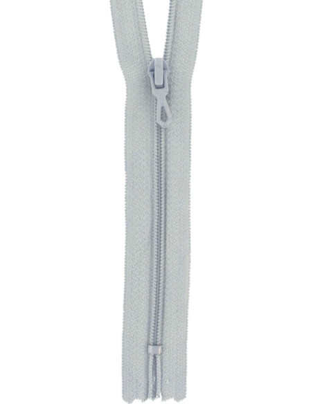Cerniera lampo in nylon - Grigio gabbiano