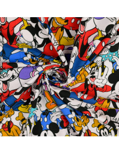 Tessuto jersey Disney - Topolino e i suoi amici 2