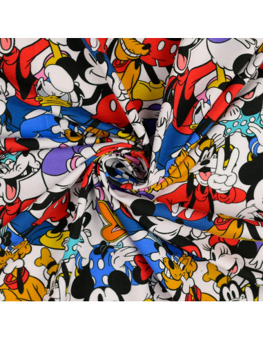Tessuto jersey Disney - Topolino e i suoi amici