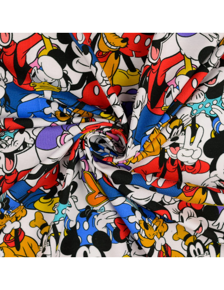 Tessuto jersey Disney - Topolino e i suoi amici