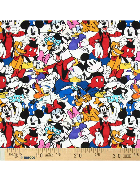 Tessuto jersey Disney - Topolino e i suoi amici