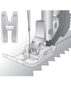 Piede antiaderente con sistema IDT Pfaff 2
