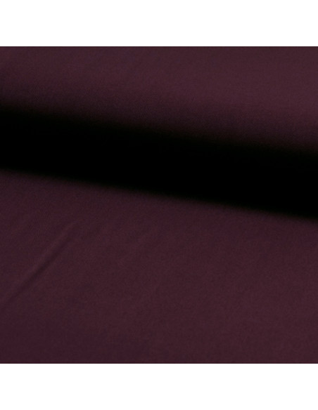 Tessuto twill di viscosa - Borgogna