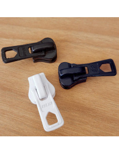Cursori per chiusure sintetiche 9 mm