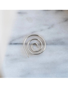 Spirale ferma maglie per maglieria - Argento 2