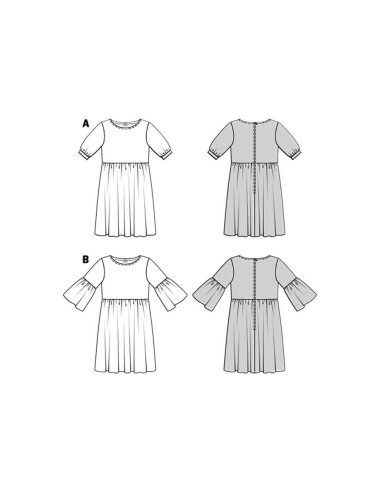 Modello di abito - Burda 6401