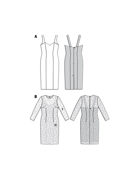 Modello di abito - Burda 6423