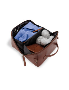 Borsa a tracolla Muud Cleo midi - Marrone Ricco 2