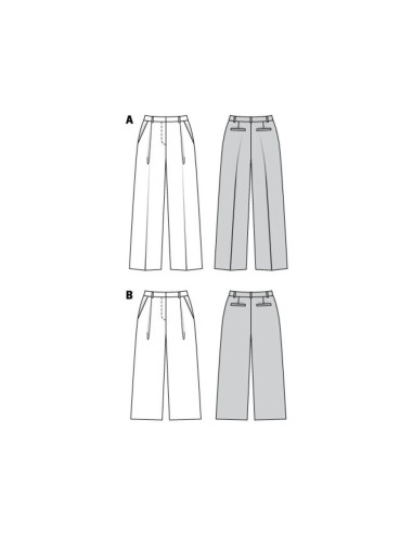 Modello di pantaloni - Burda 6436