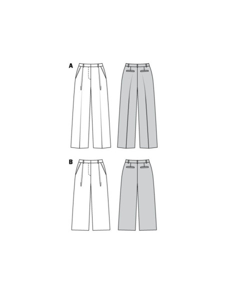 Modello di pantaloni - Burda 6436