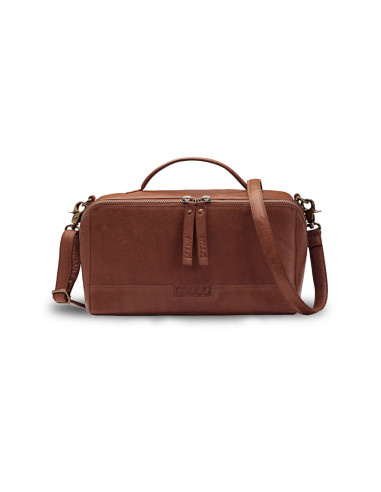 Borsa a tracolla Muud Cleo midi - Marrone Ricco