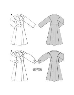 Modello di cappotto - Burda 5683 2