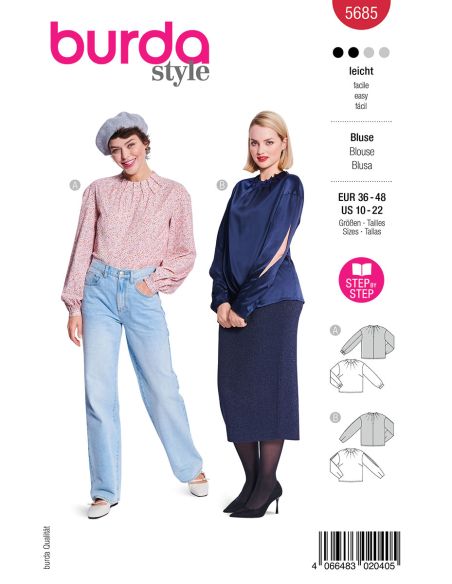 Modello di camicetta - Burda 5685