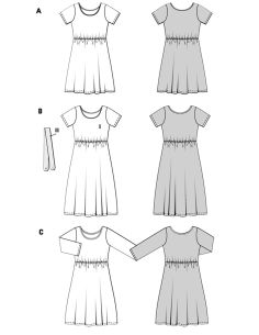 Modello di abito - Burda 5686 2