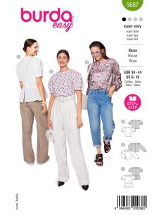 Modello di camicetta - Burda 5687