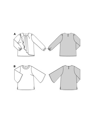 Modello di camicetta - Burda 5692