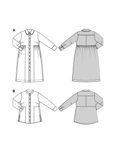 Modello di abito e camicetta - Burda 5693 2