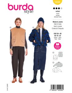 Modello di gilet - Burda 5698