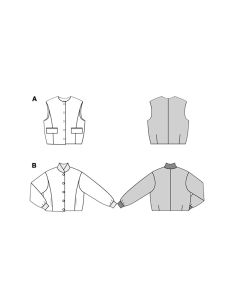 Modello di gilet - Burda 5698 2