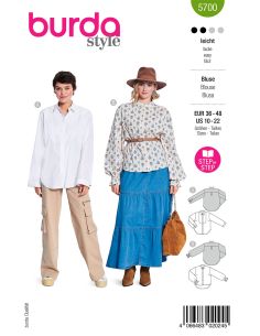 Modello di camicetta - Burda 5700