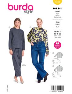 Modello di camicetta - Burda 5701