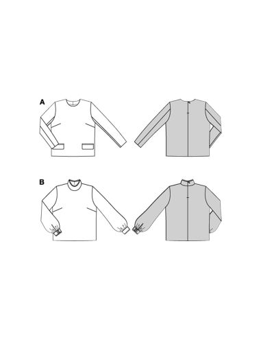 Modello di camicetta - Burda 5701