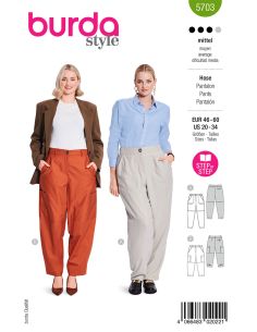 Modello di pantaloni - Burda 5703
